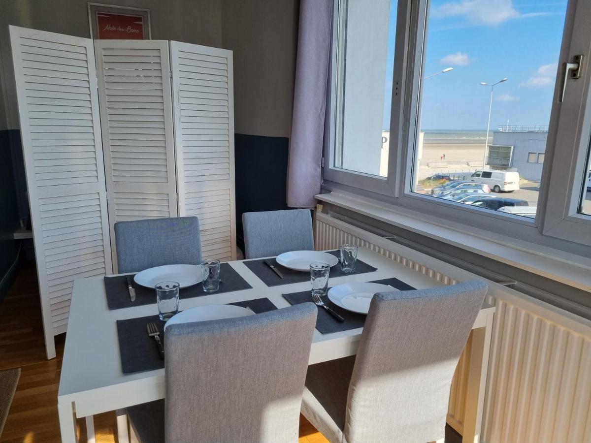 Studio Malouin - Sur La Digue De Malo Les Bains Avec Vue Sur Mer Dış mekan fotoğraf