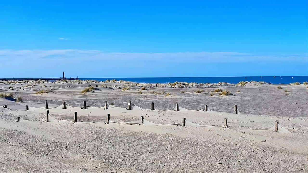 Studio Malouin - Sur La Digue De Malo Les Bains Avec Vue Sur Mer Dış mekan fotoğraf